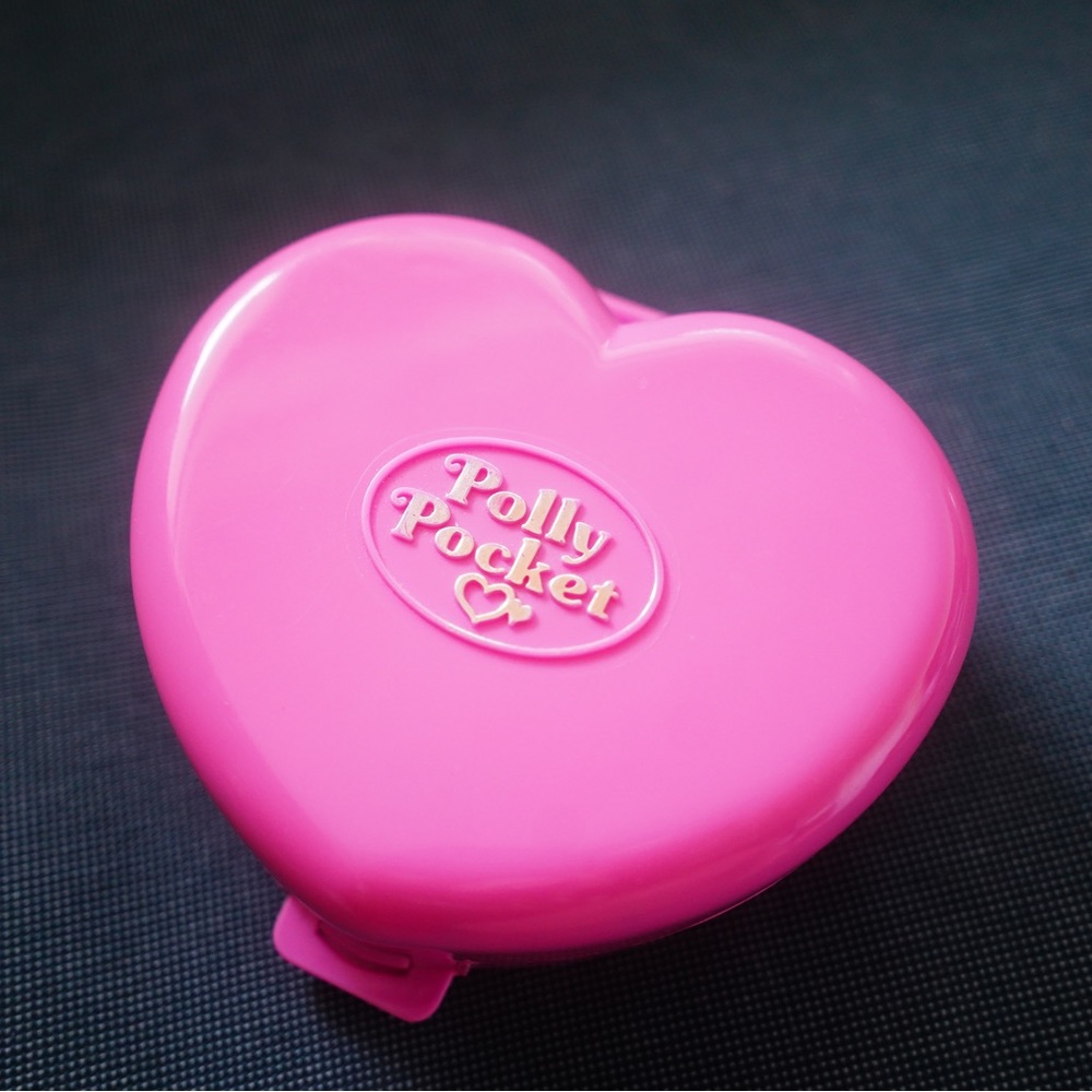 Polly Pocket vintage heart castle
